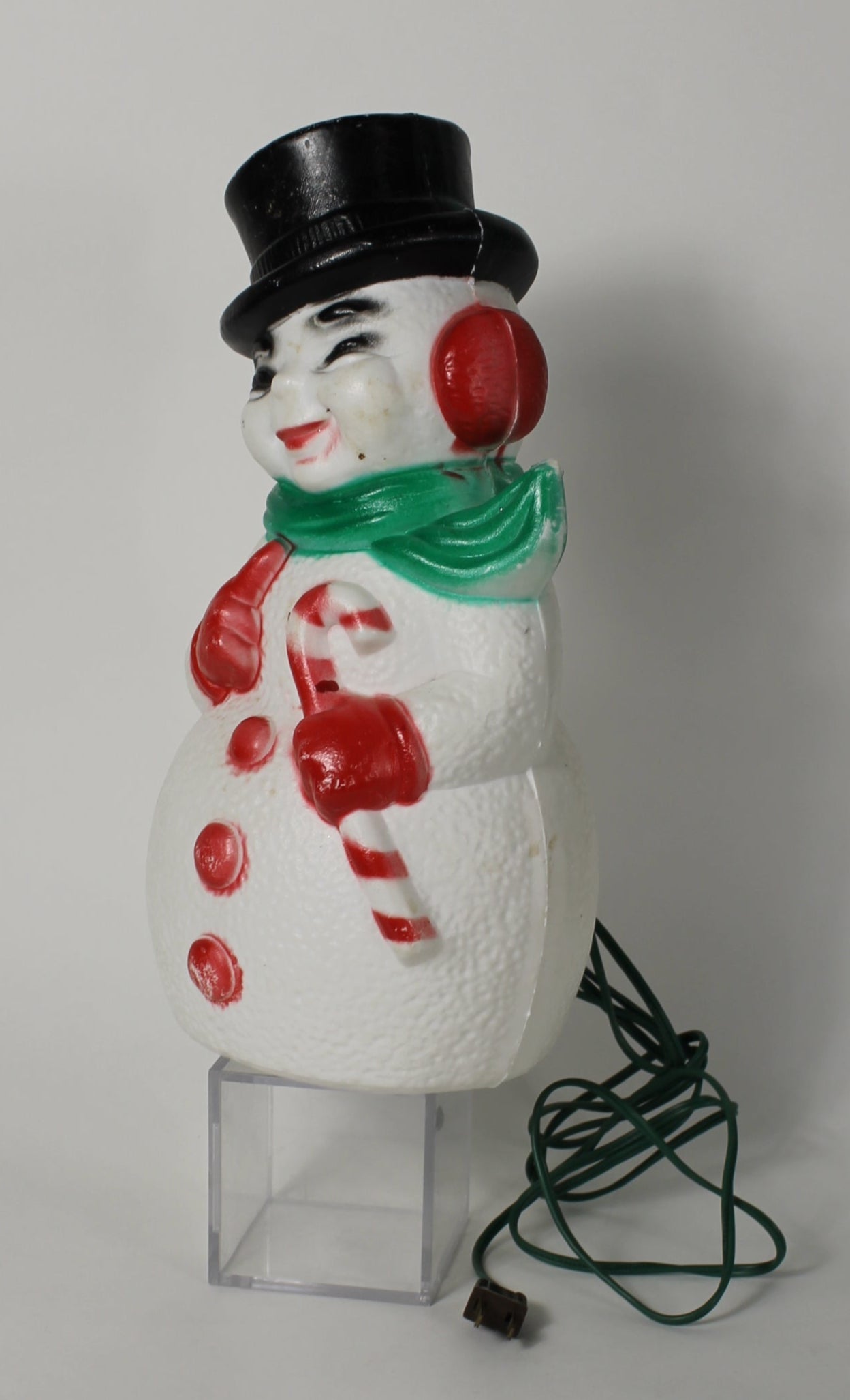 Vintage Light Up Snowman