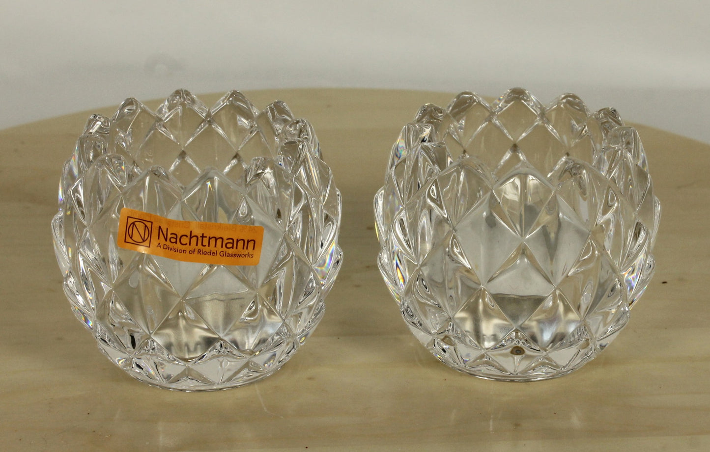 Nachtmann Votive Holders Set of Two