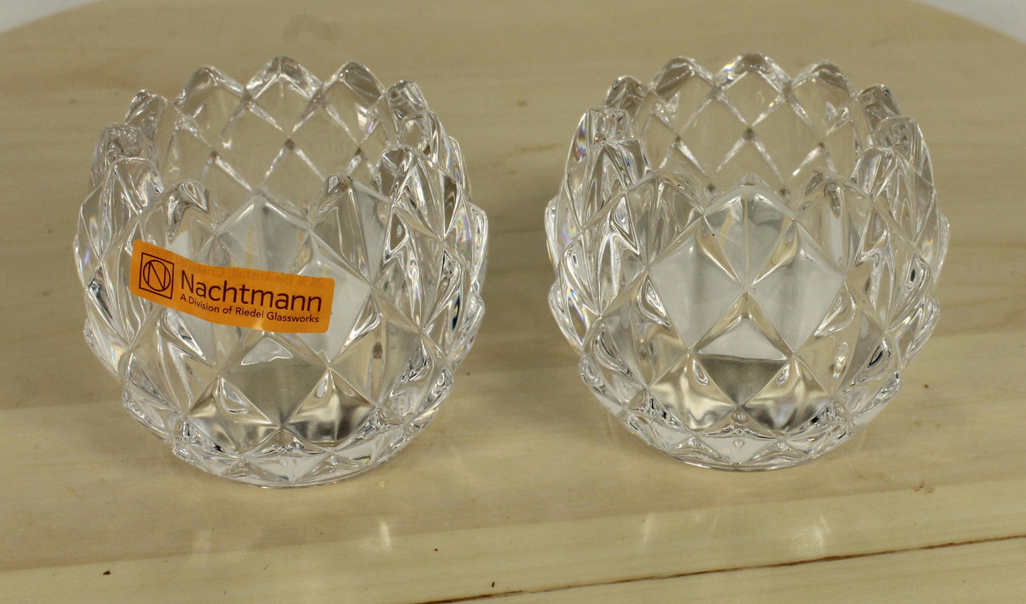 Nachtmann Votive Holders Set of Two