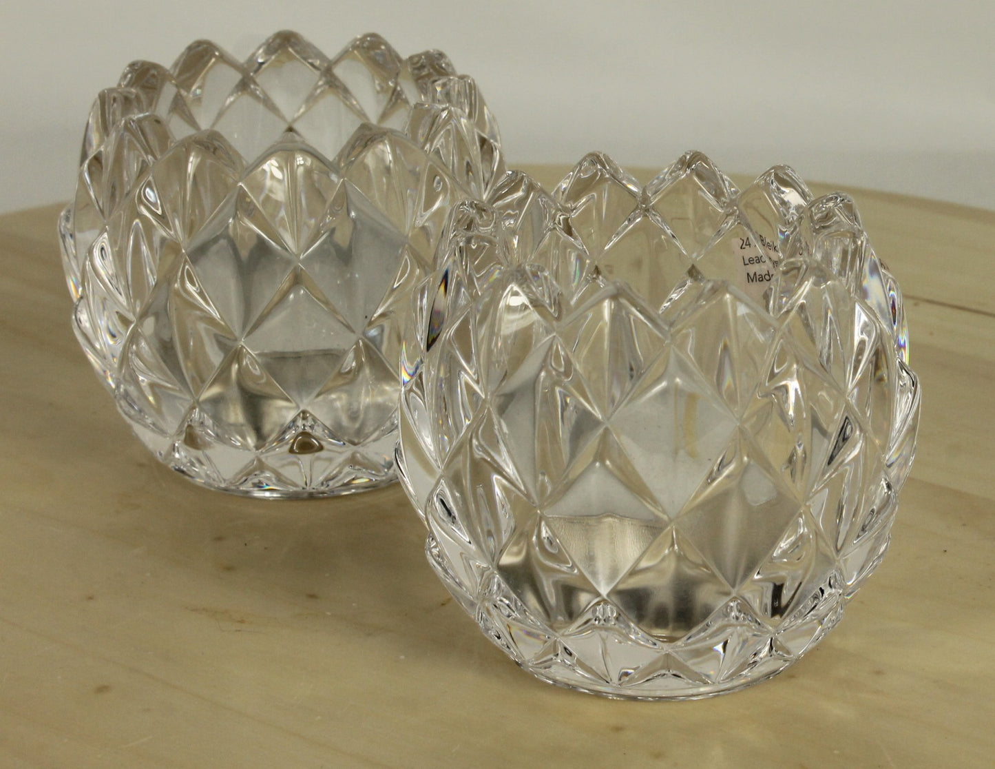 Nachtmann Votive Holders Set of Two