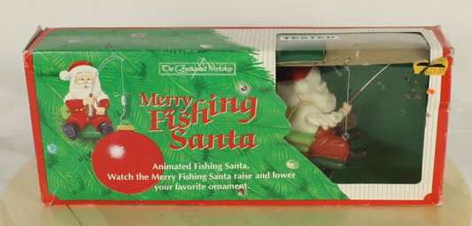 Merry Fishing Santa