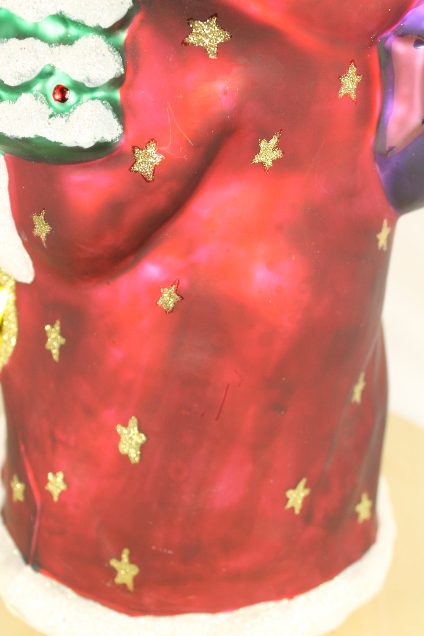 Glass Santa