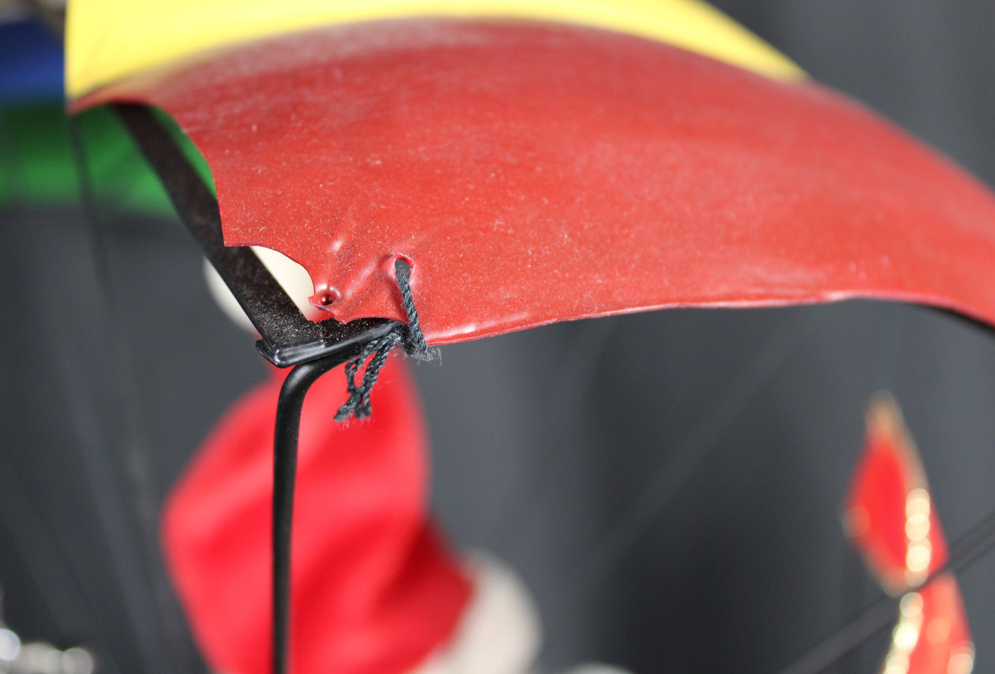 Musical Parachute Santa Mobile with Multi-Colored Canopy