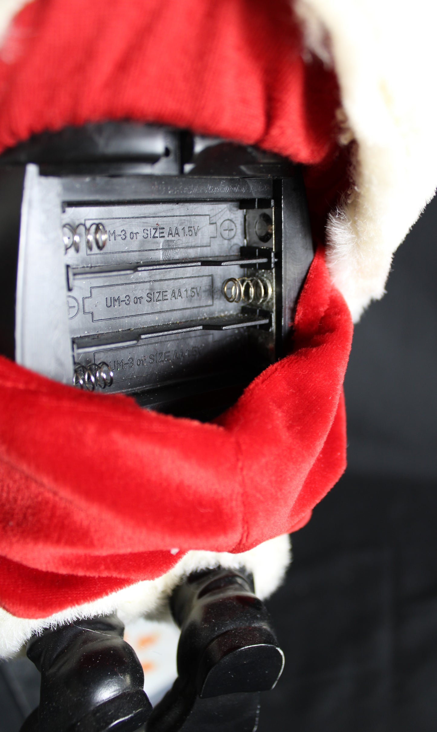 Musical Parachute Santa Mobile with Multi-Colored Canopy