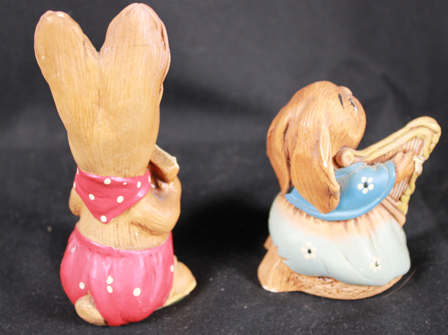 Curated Vintage Pendelfin England Rabbit Figurine Collection