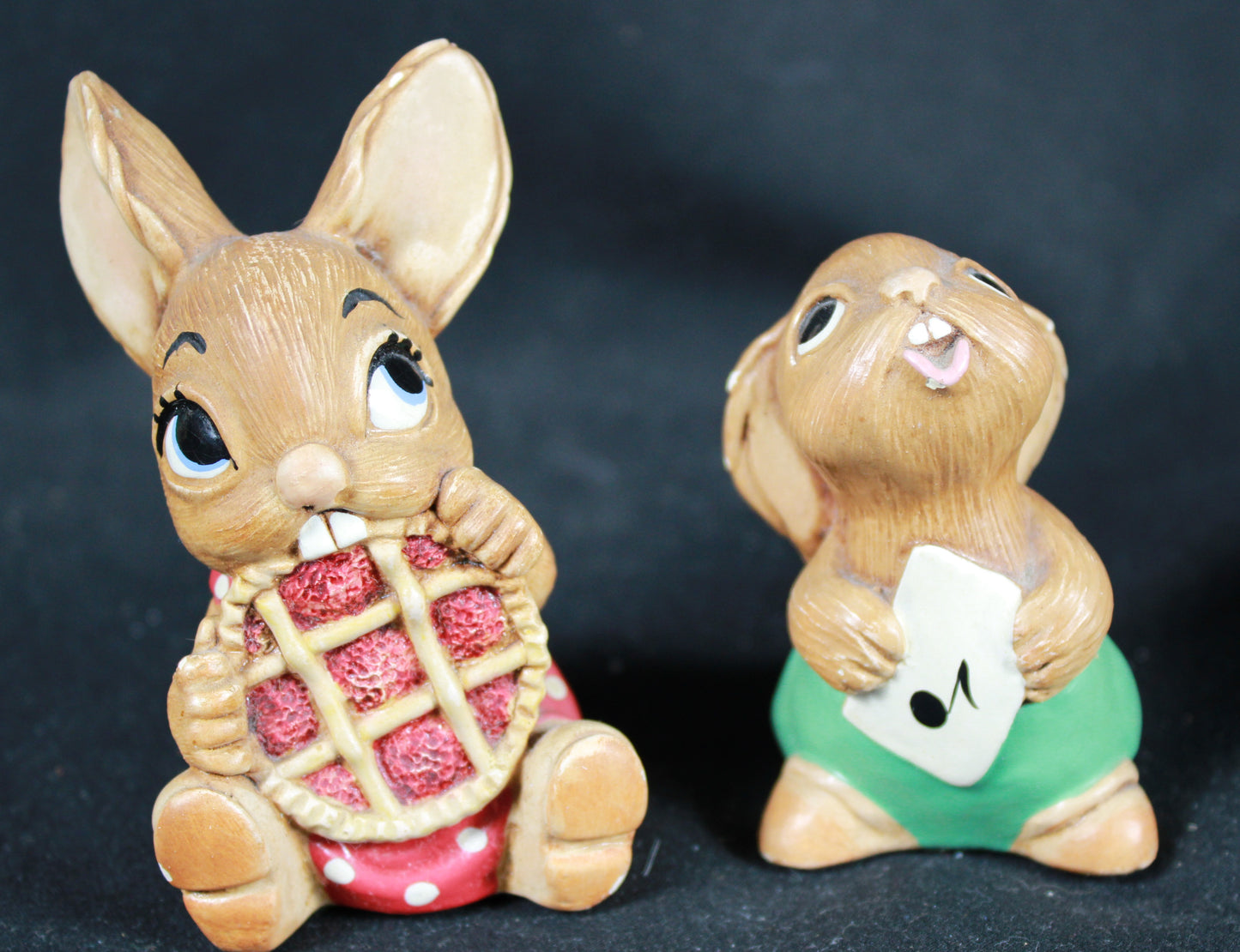 Curated Vintage Pendelfin England Rabbit Figurine Collection