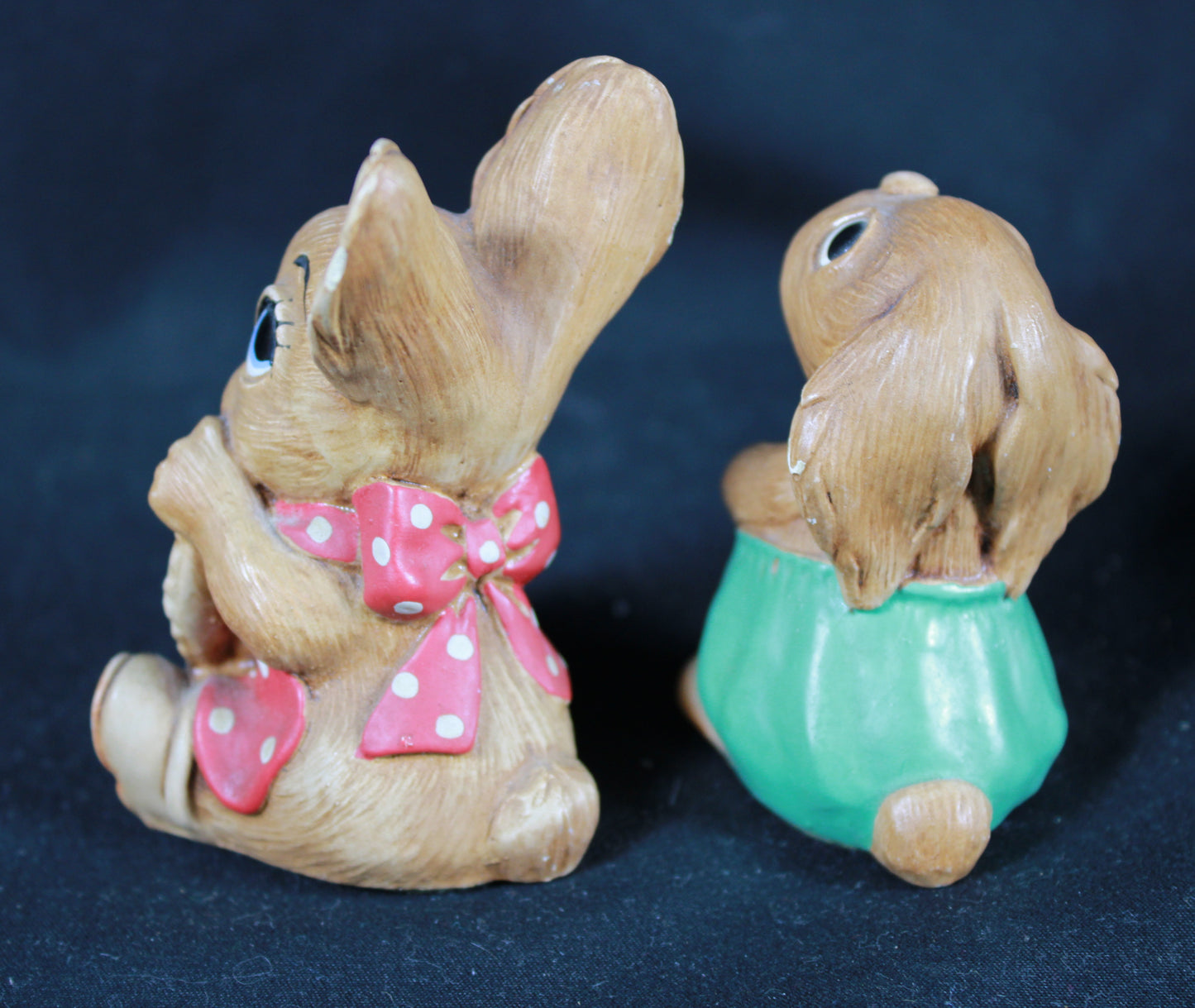 Curated Vintage Pendelfin England Rabbit Figurine Collection