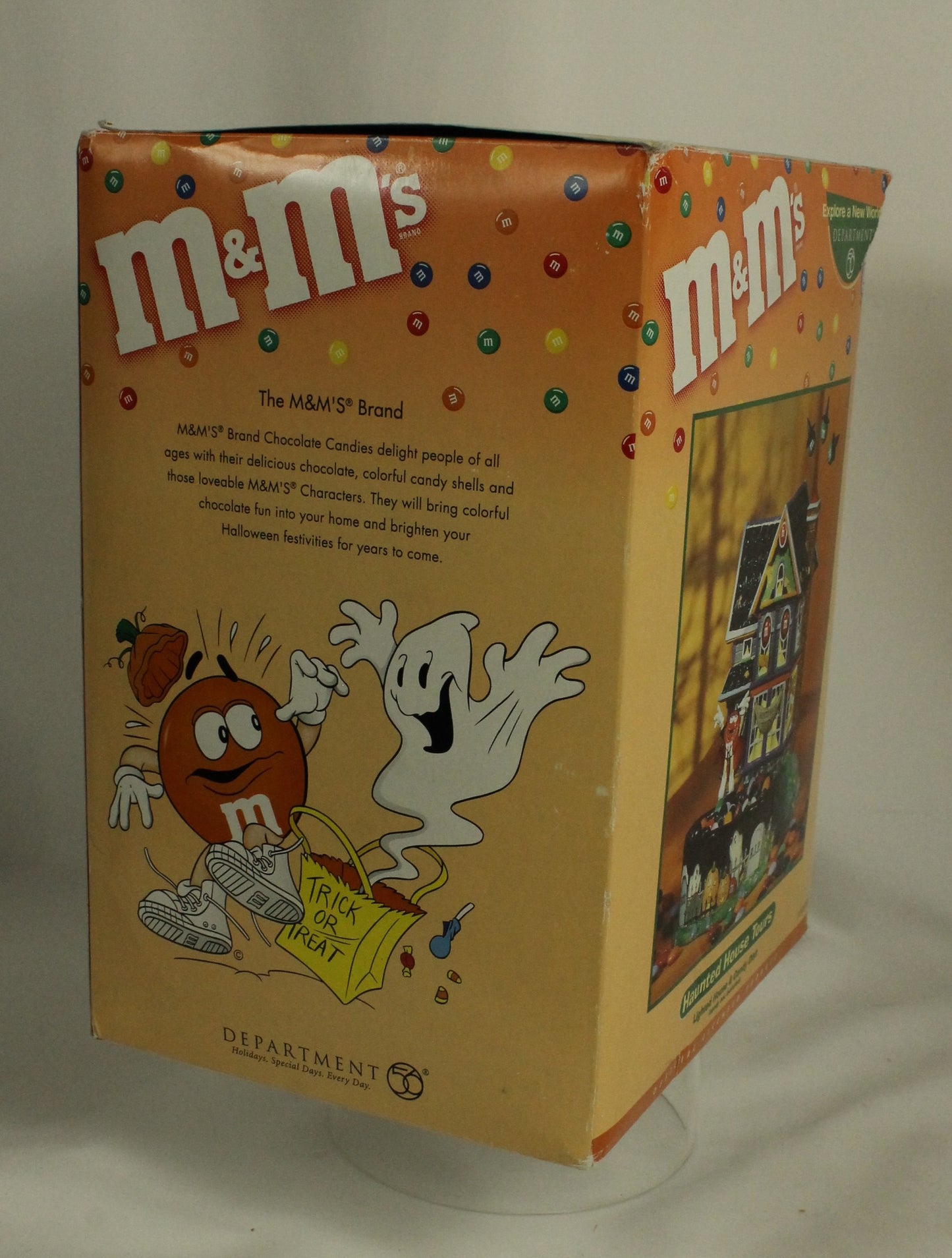 Dept 56 Halloween Village M&M "Haunted House" Candy Dish