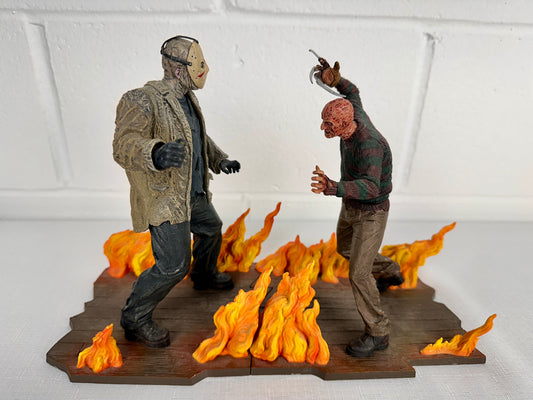 NECA Freddy vs Jason Deluxe Set