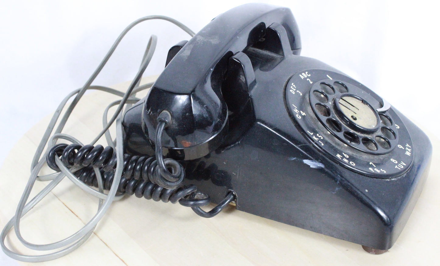 Mid-Century Northern Electric NE-500 Rotary Desk Phone