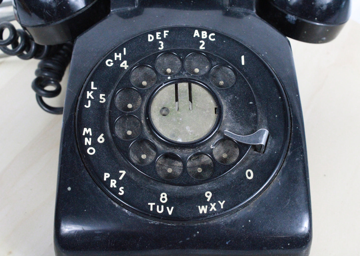 Mid-Century Northern Electric NE-500 Rotary Desk Phone