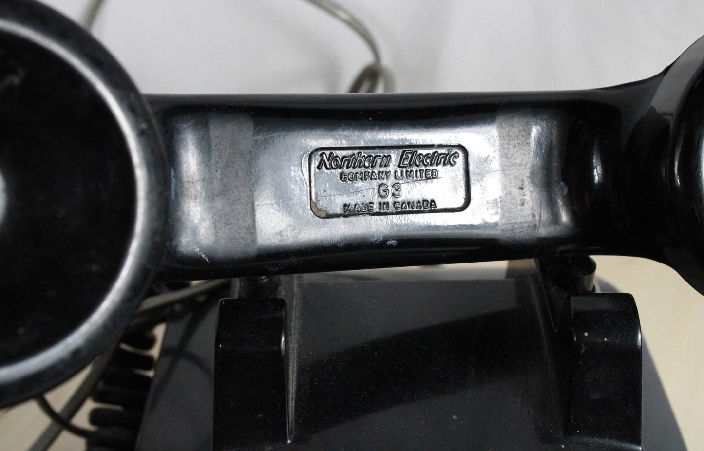 Mid-Century Northern Electric NE-500 Rotary Desk Phone