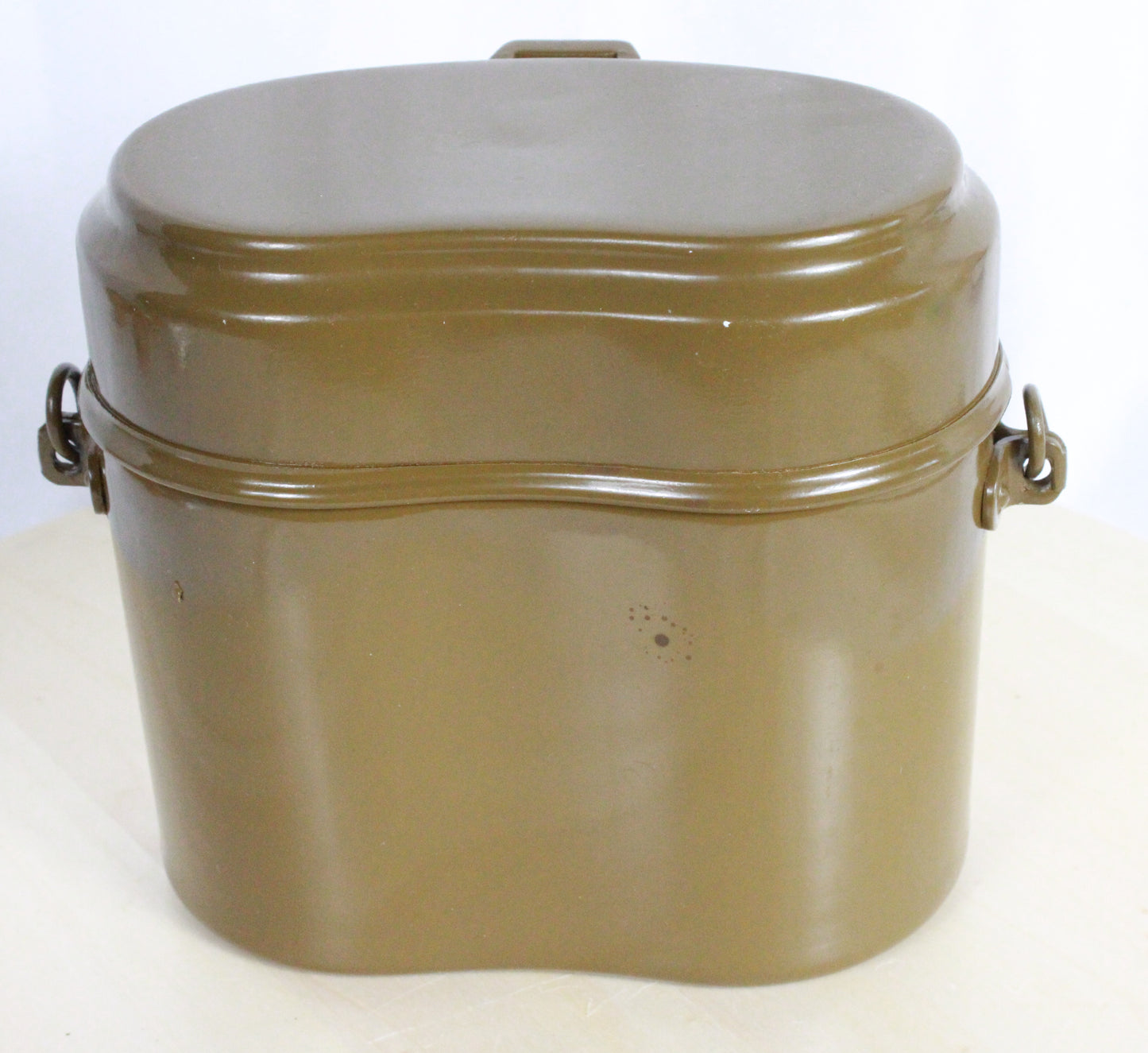 Authentic Soviet 1986 Military Aluminum Mess Kit