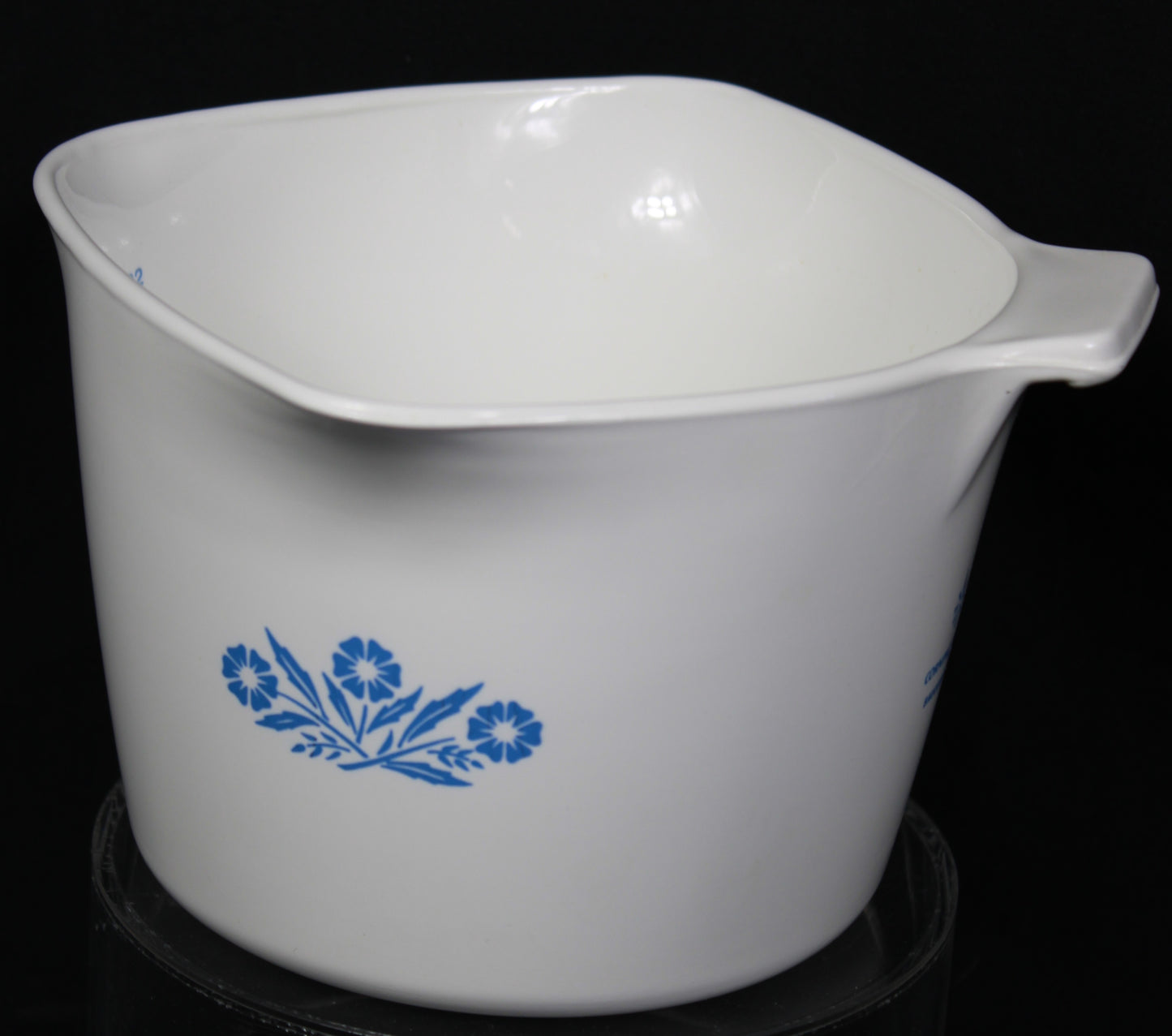 Vintage Corning Ware Blue Cornflower 4-Cup Saucemaker Measuring Pitcher