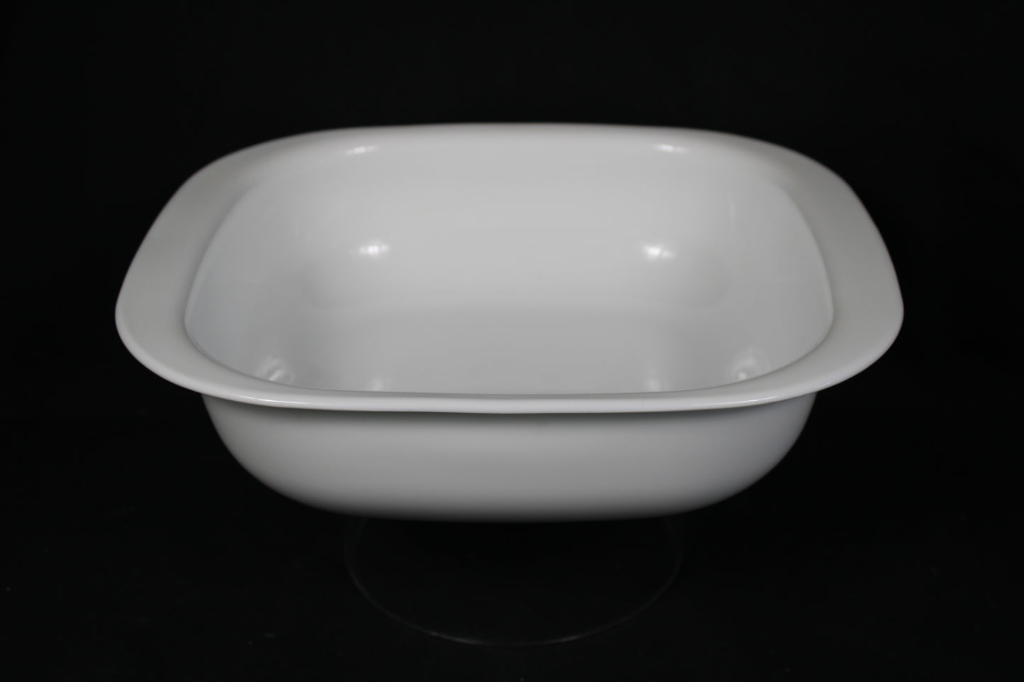 Corning Ware Simply Lite 2.5 Quart White Square Glass Bakeware Casserole Dish