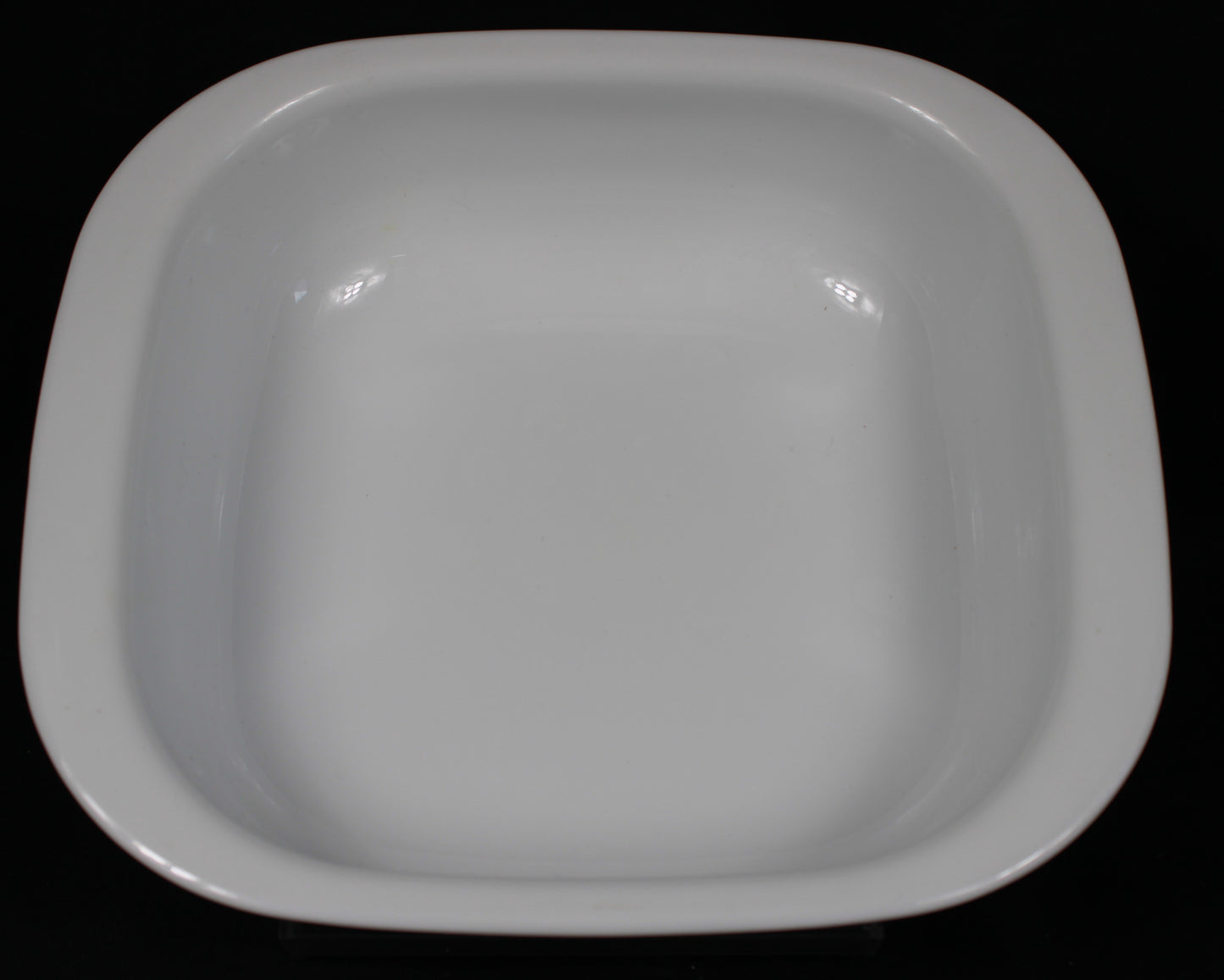 Corning Ware Simply Lite 2.5 Quart White Square Glass Bakeware Casserole Dish
