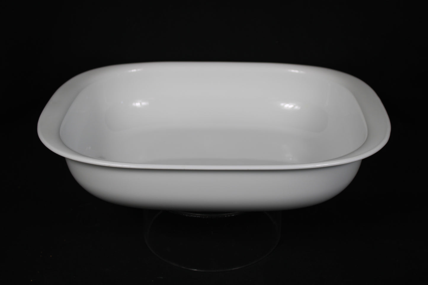 Corning Ware Simply Lite 3-Quart Square White Glass Bakeware Casserole Dish