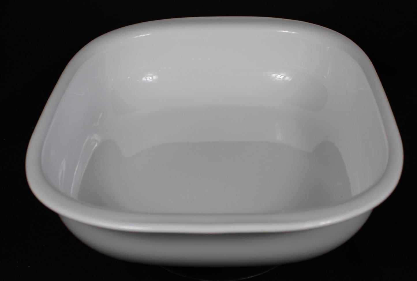 Corning Ware Simply Lite 3-Quart Square White Glass Bakeware Casserole Dish