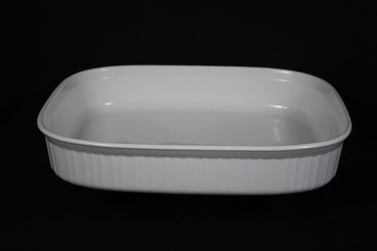 Corning Ware French White 4.5L Lasagna Roaster Baking Dish F21-B