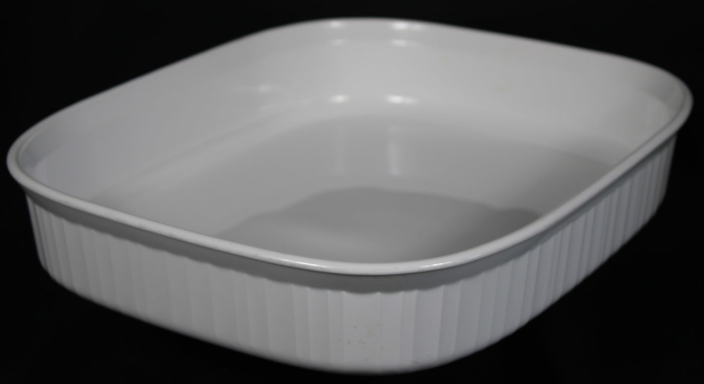 Corning Ware French White 4.5L Lasagna Roaster Baking Dish F21-B