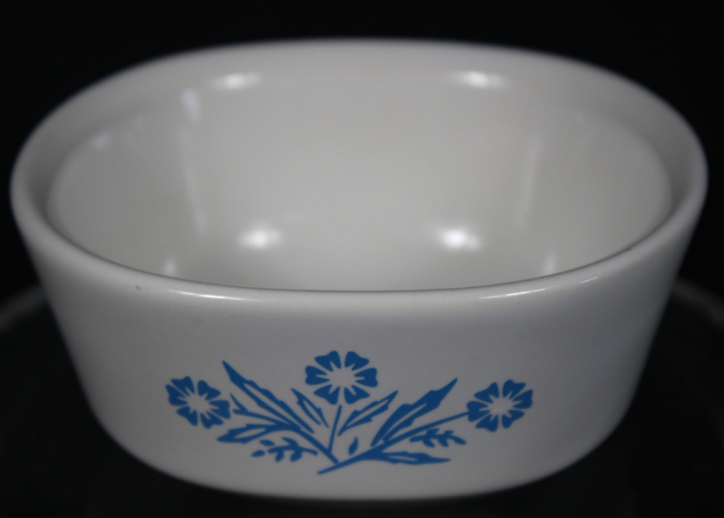 Vintage Corning Ware 60th Anniversary Blue Cornflower 6oz Ramekin Casserole Bowl