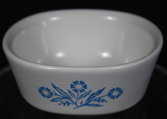 Vintage Corning Ware 60th Anniversary Blue Cornflower 6oz Ramekin Casserole Bowl