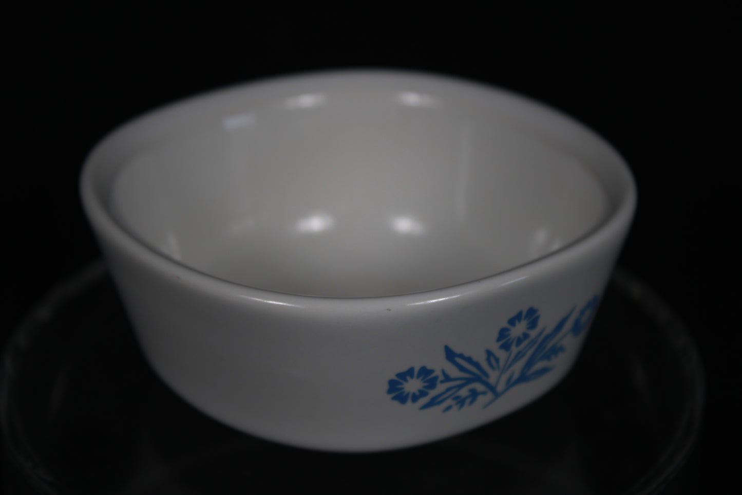 Vintage Corning Ware 60th Anniversary Blue Cornflower 6oz Ramekin Casserole Bowl