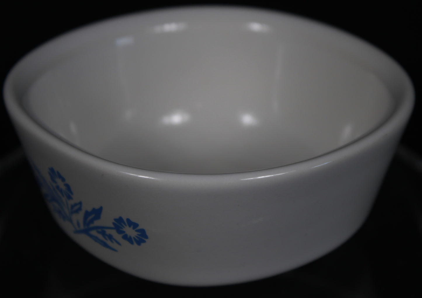 Vintage Corning Ware 60th Anniversary Blue Cornflower 6oz Ramekin Casserole Bowl
