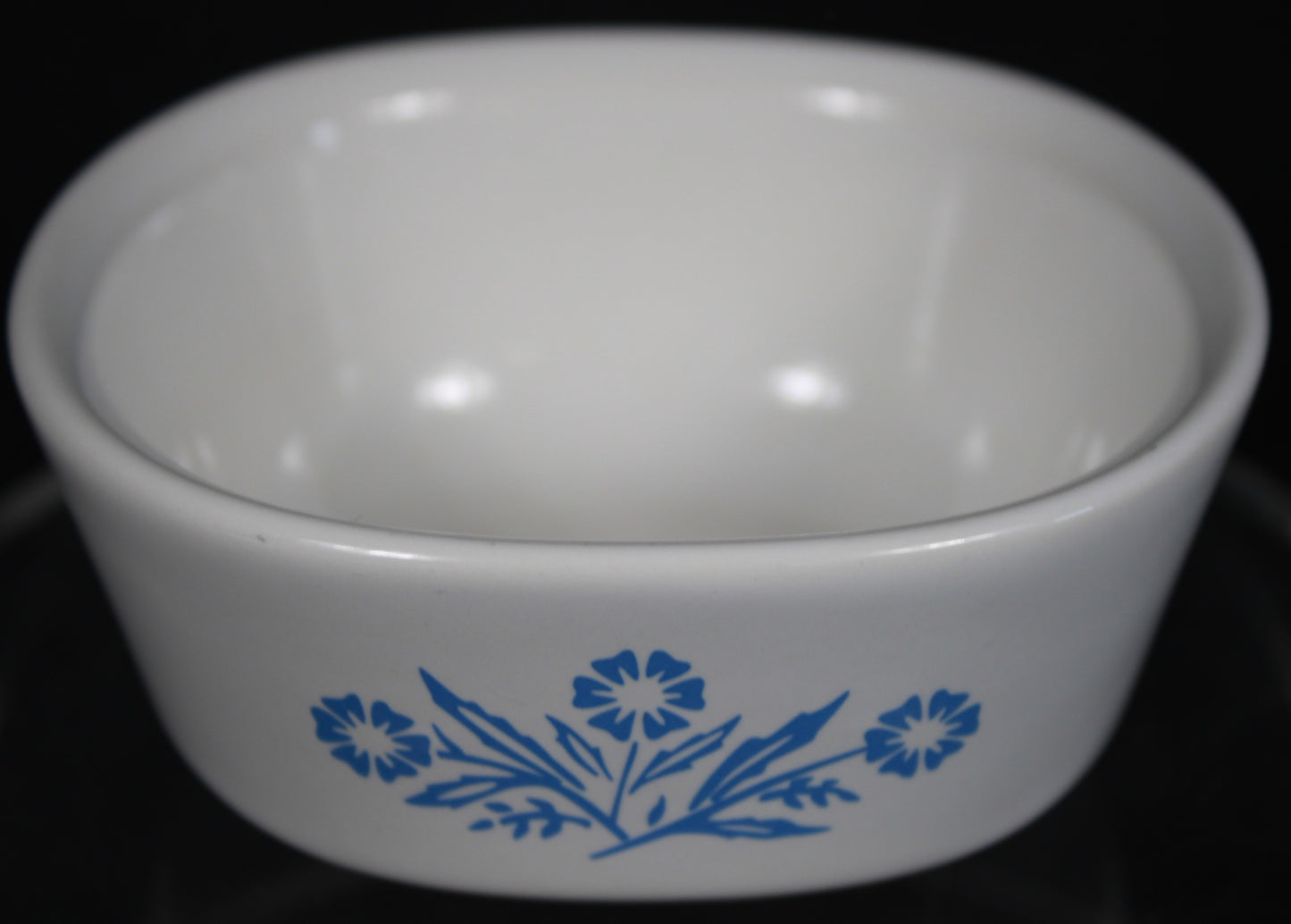 Vintage Corning Ware 60th Anniversary Blue Cornflower 6oz Ramekin Casserole Bowl