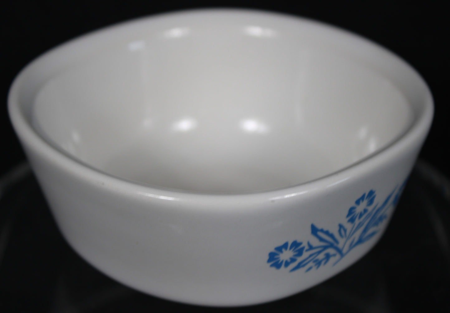 Vintage Corning Ware 60th Anniversary Blue Cornflower 6oz Ramekin Casserole Bowl