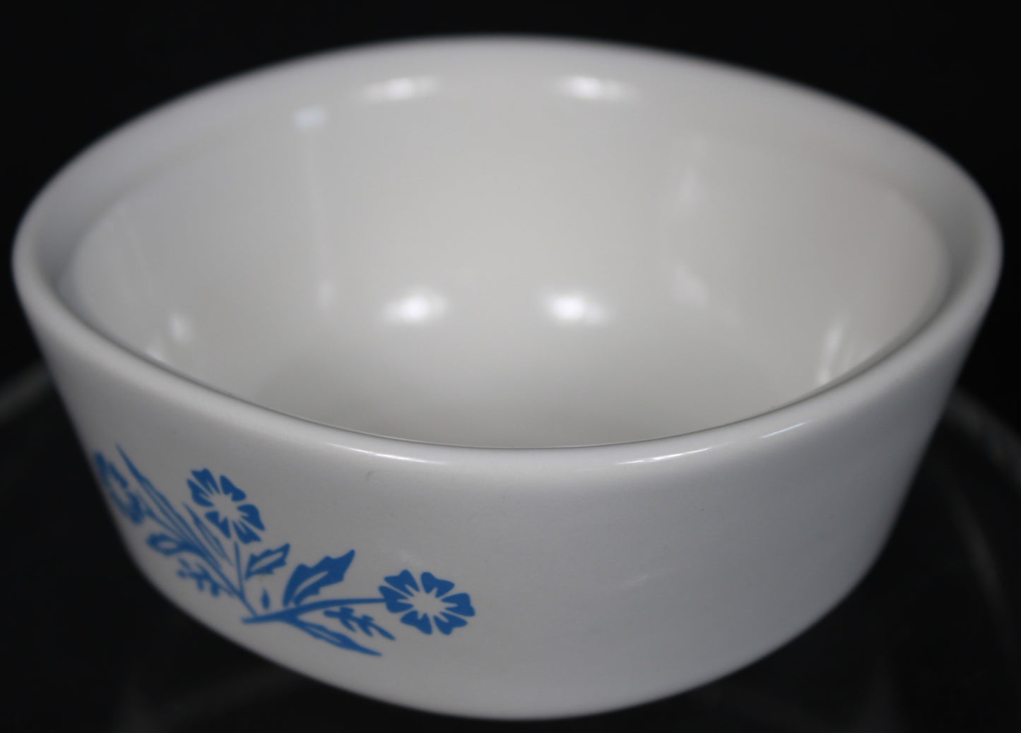 Vintage Corning Ware 60th Anniversary Blue Cornflower 6oz Ramekin Casserole Bowl