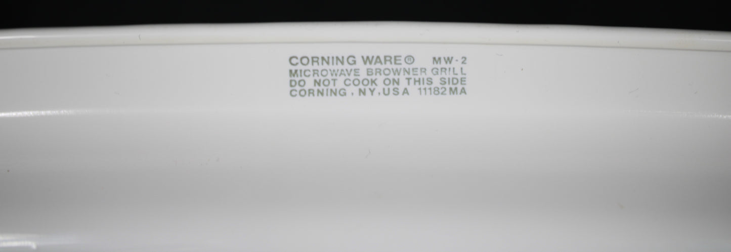 Corning Ware MW-2 Microwave Browner Grill