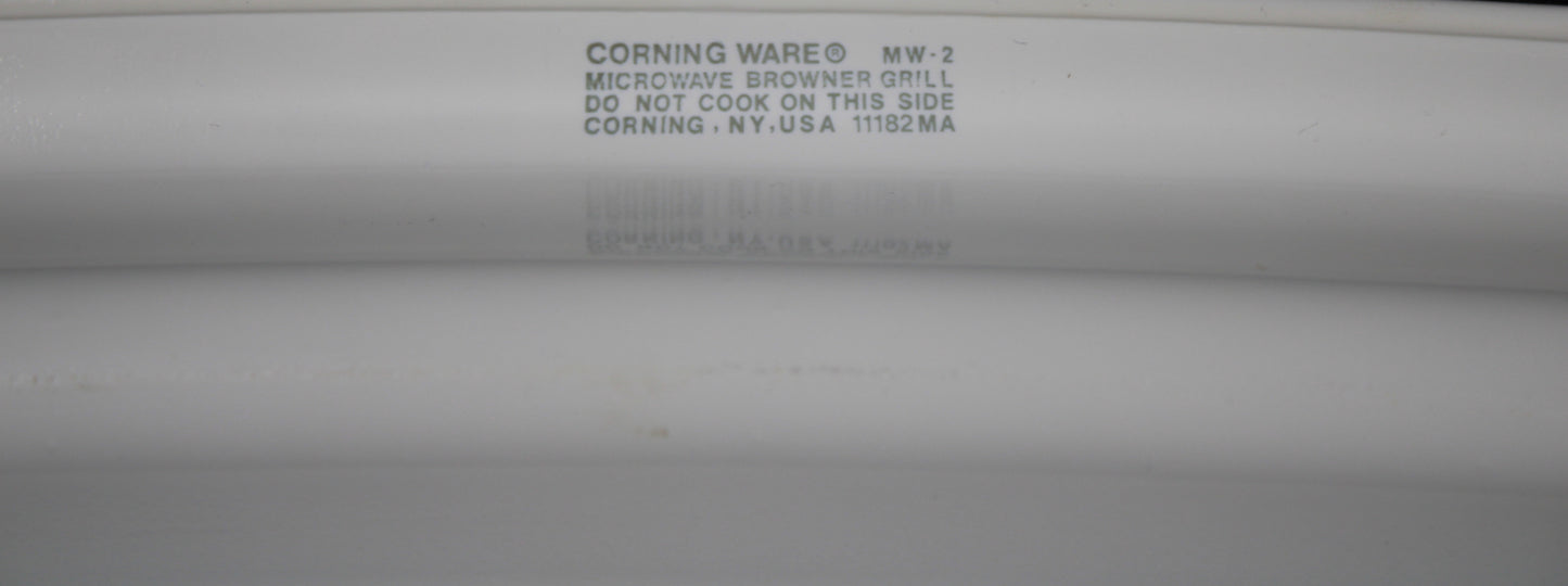 Corning Ware MW-2 Microwave Browner Grill