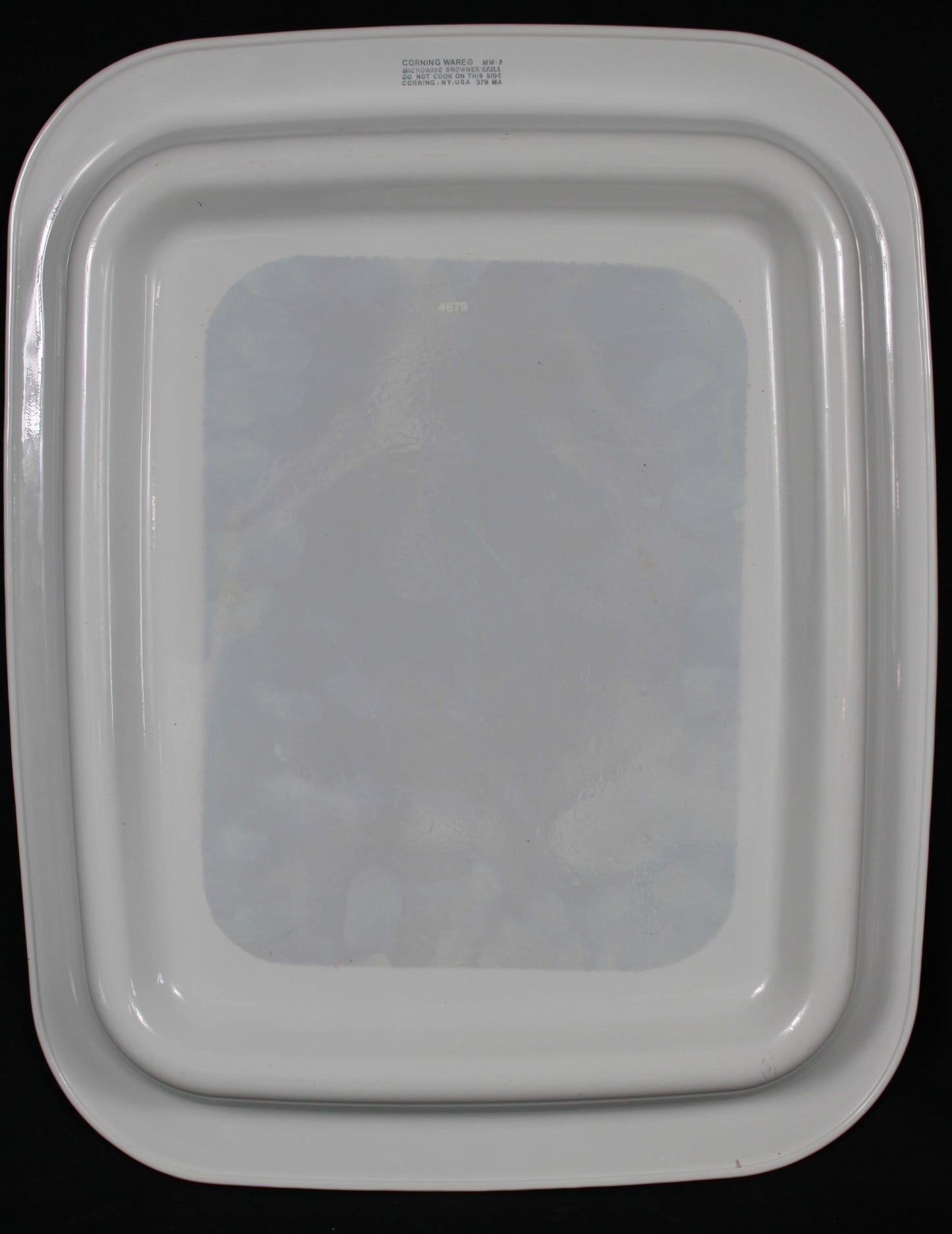 Corning Ware MW-3 Microwave Browner Grill Serving Tray