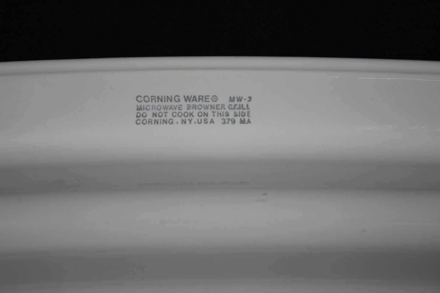 Corning Ware MW-3 Microwave Browner Grill Serving Tray