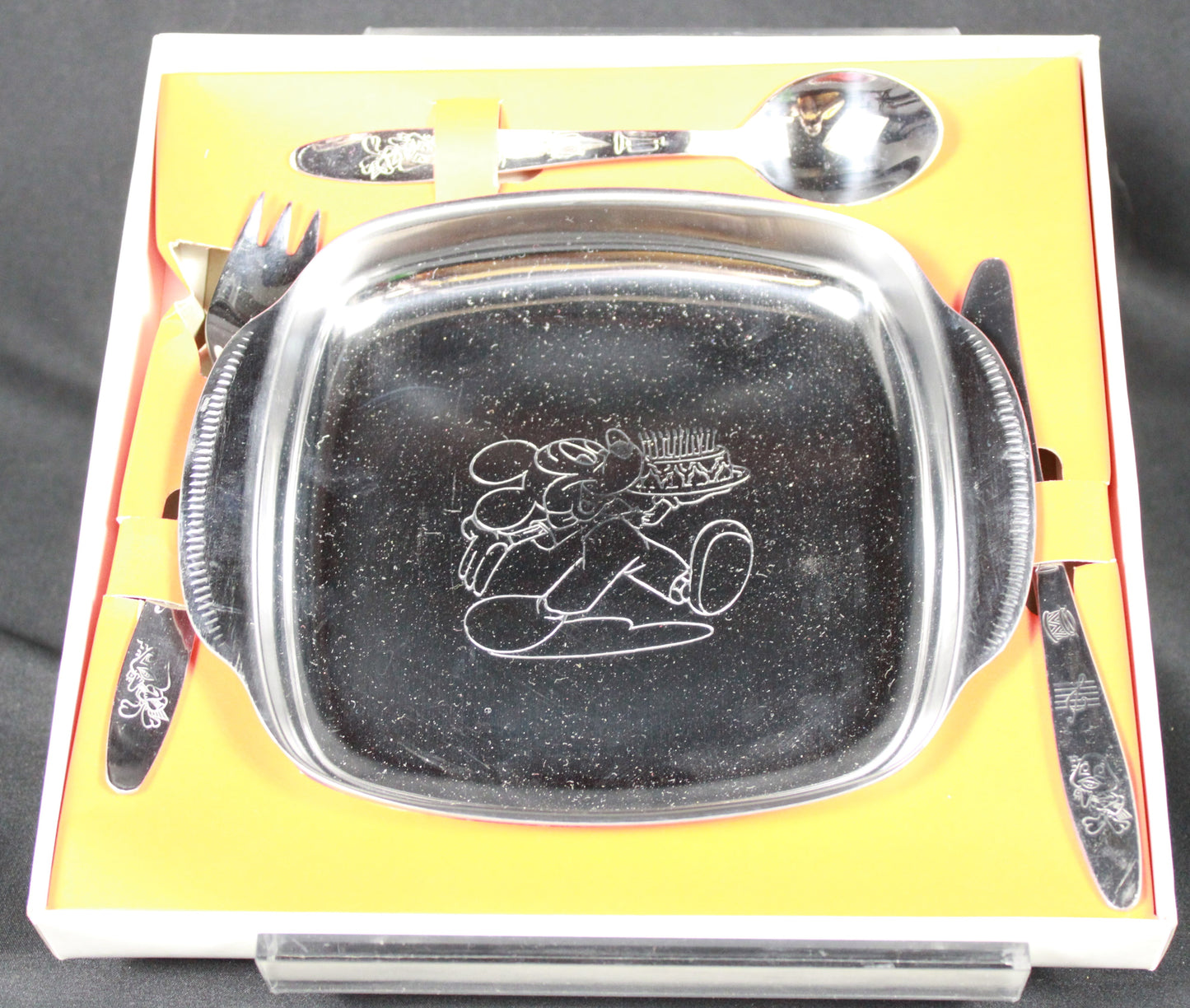 Vintage Herdmar Portugal Stainless Steel Baby Feeding Set