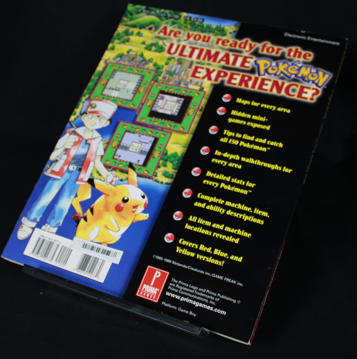Pokémon Yellow Special Pikachu Edition Prima's Official Strategy Guide
