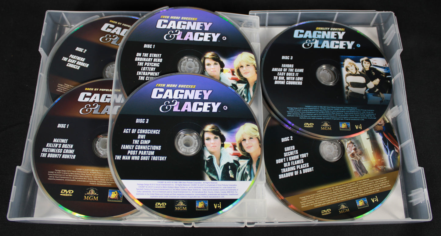LOOK AT!!!! Cagney & Lacey The Complete Series 30th Anniversary 23-DVD Box Set
