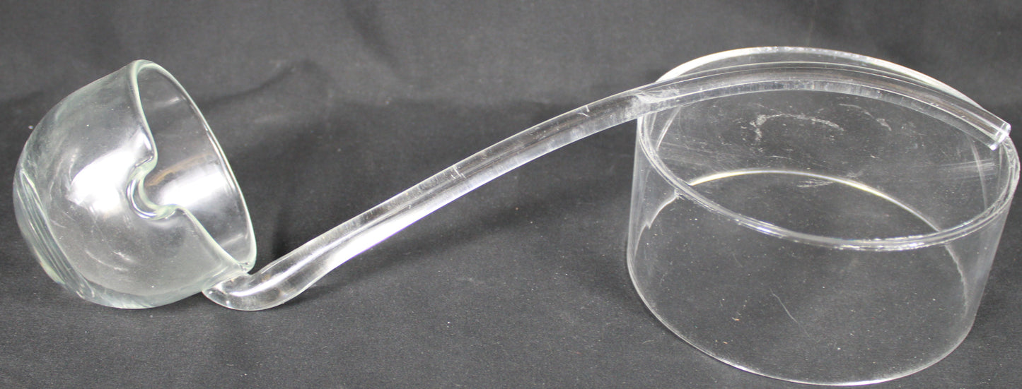 Vintage Indiana Glass King's Crown Ruby Flash Punch Bowl Set