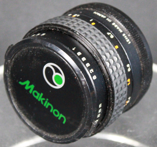 Makinnon Multi-Coated 28mm f/2.8 Wide-Angle Lens with 55mm Front Cap