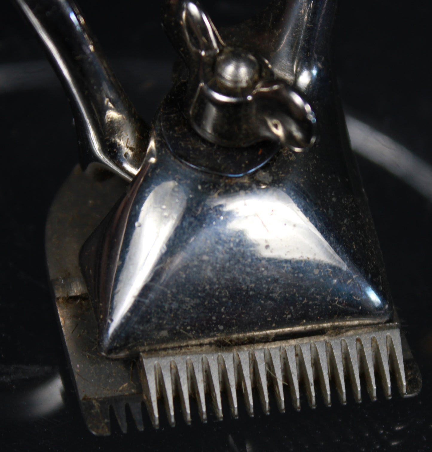 Vintage Barber Chic: Antique Oster No 000 Manual Hand Clippers with Original Box