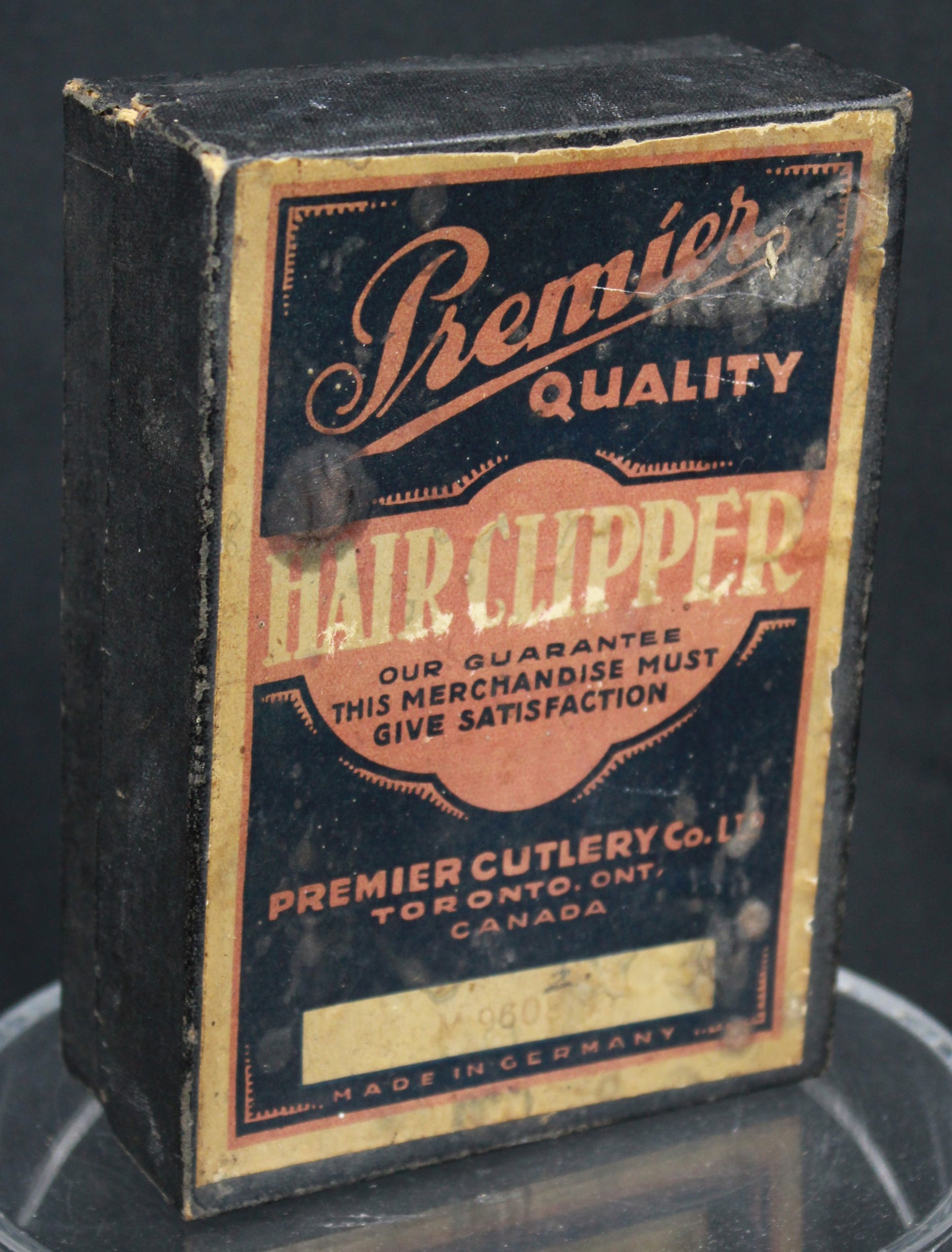 Antique Premier Cutlery Co. No.9608 Barber Hair Clippers with Original Box