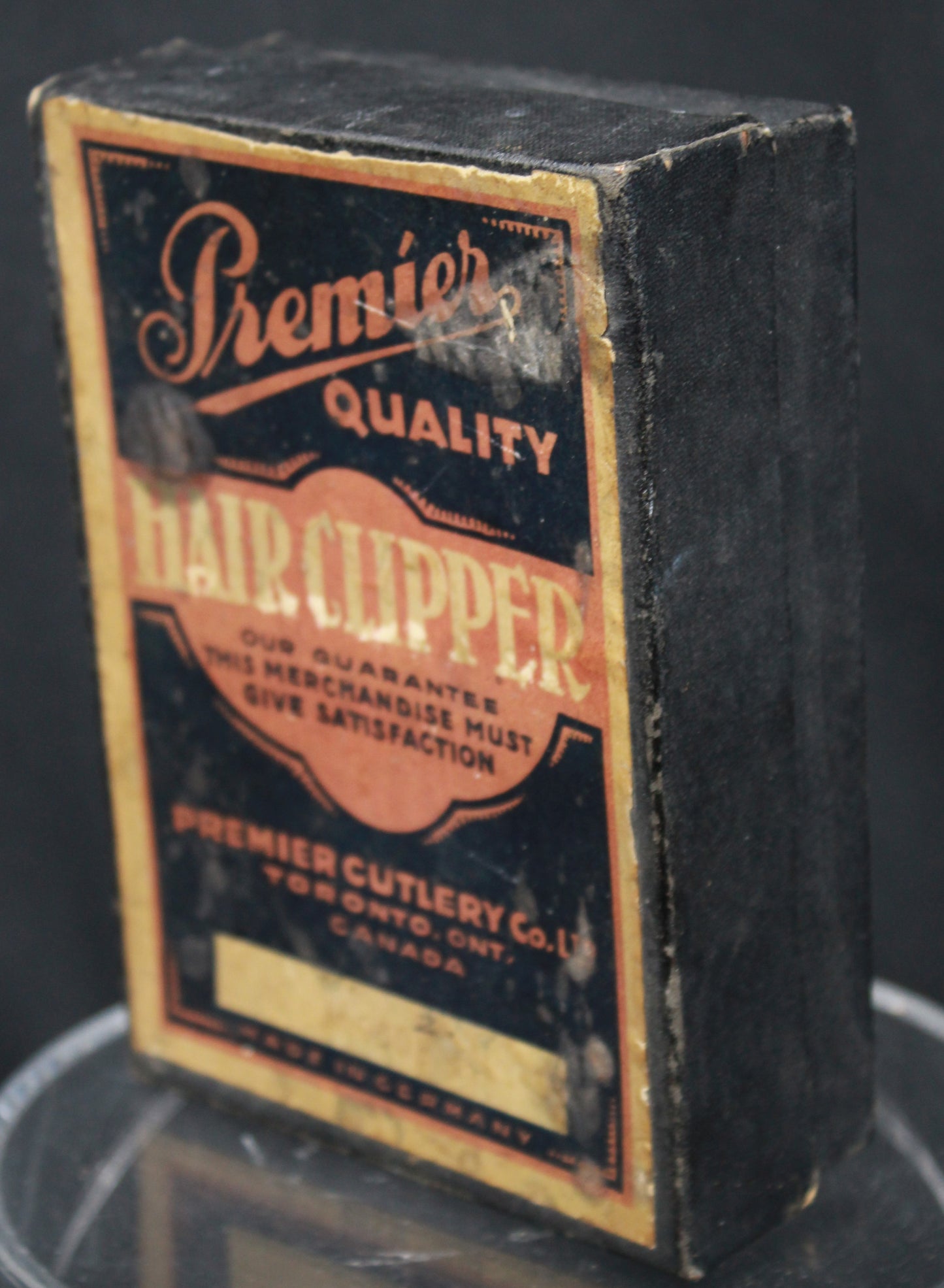 Antique Premier Cutlery Co. No.9608 Barber Hair Clippers with Original Box