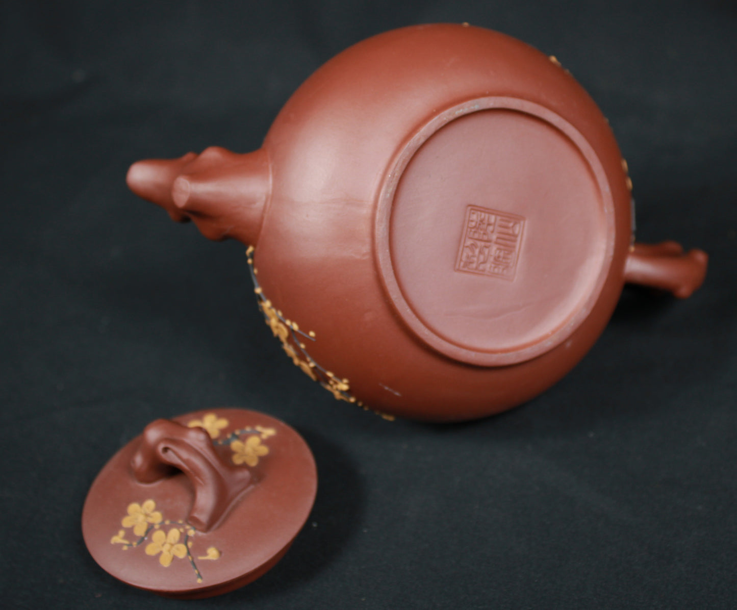 Chinese Yixing Zisha Clay Plum Blossom Tea Set
