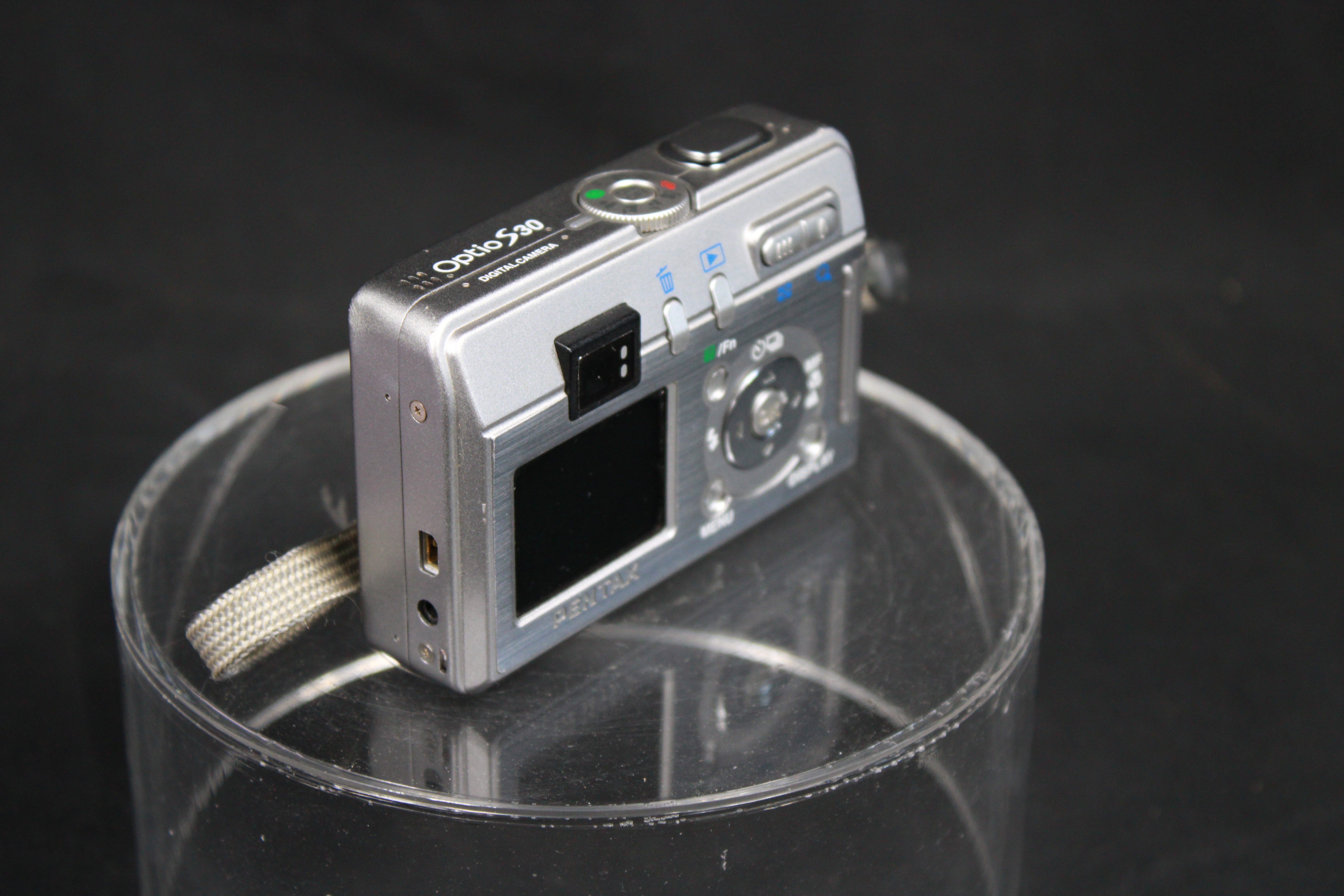 Pentax Optio S30 3.2MP Vintage Digital Compact Camera – Shop