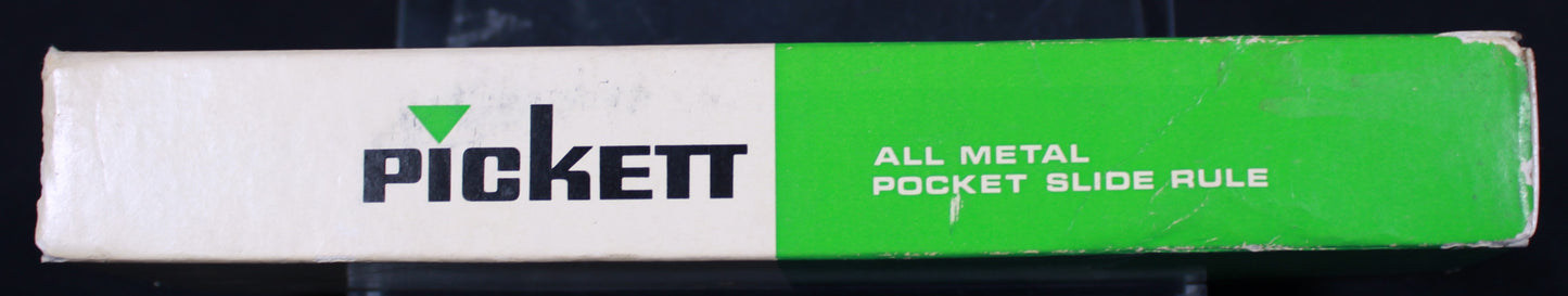 Vintage Pickett Model N600-ES All-Metal Pocket Slide Rule