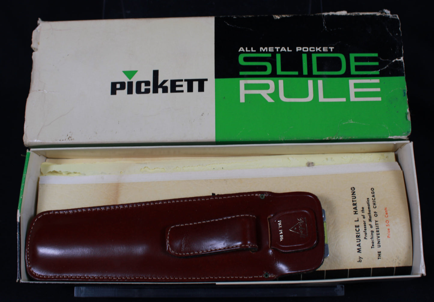 Vintage Pickett Model N600-ES All-Metal Pocket Slide Rule