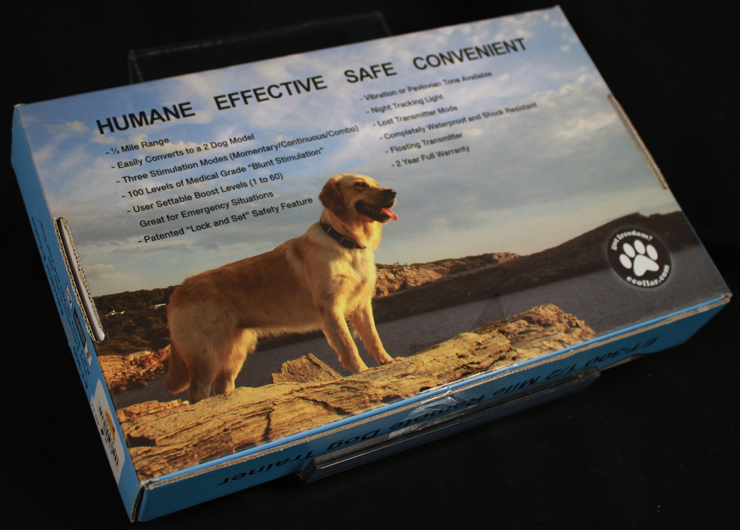 E-Collar Technologies Mini Educator ET-300 Remote Dog Training System As-Is
