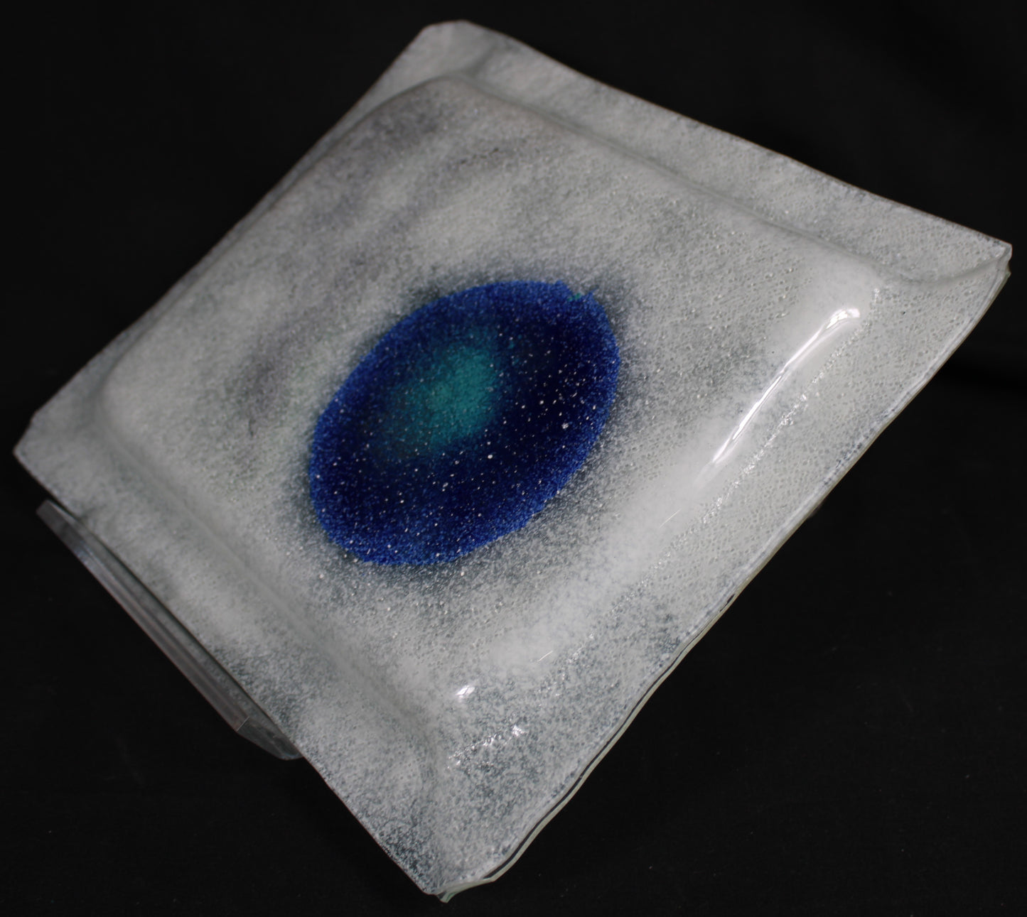 Mid-Century Modern Studio Art Glass Platter