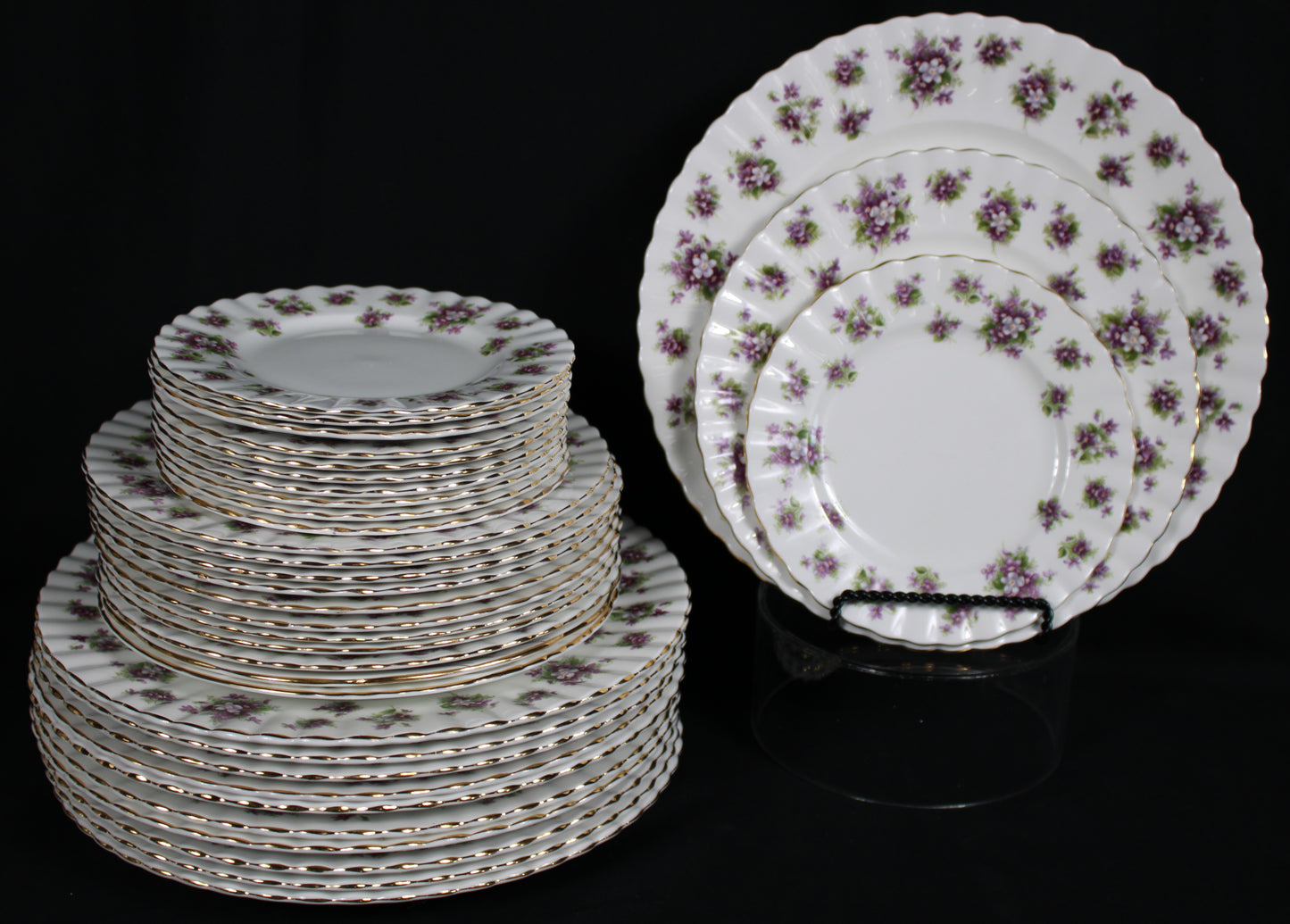 Royal Albert Sweet Violets Fine Bone China Dinnerware Set
